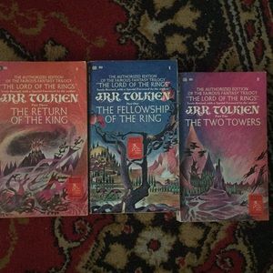 3 Lord of the Rings Books